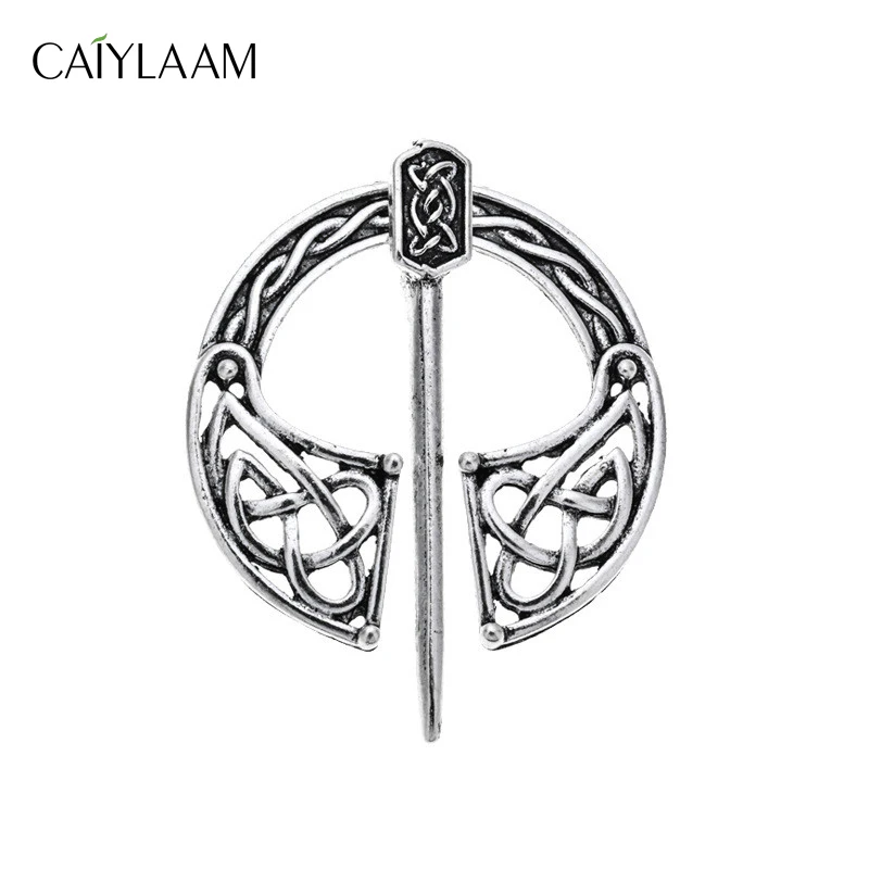 CAIYLAAM Винтажный стиль ювелирные изделия Викинги булавки для мужчин металлический