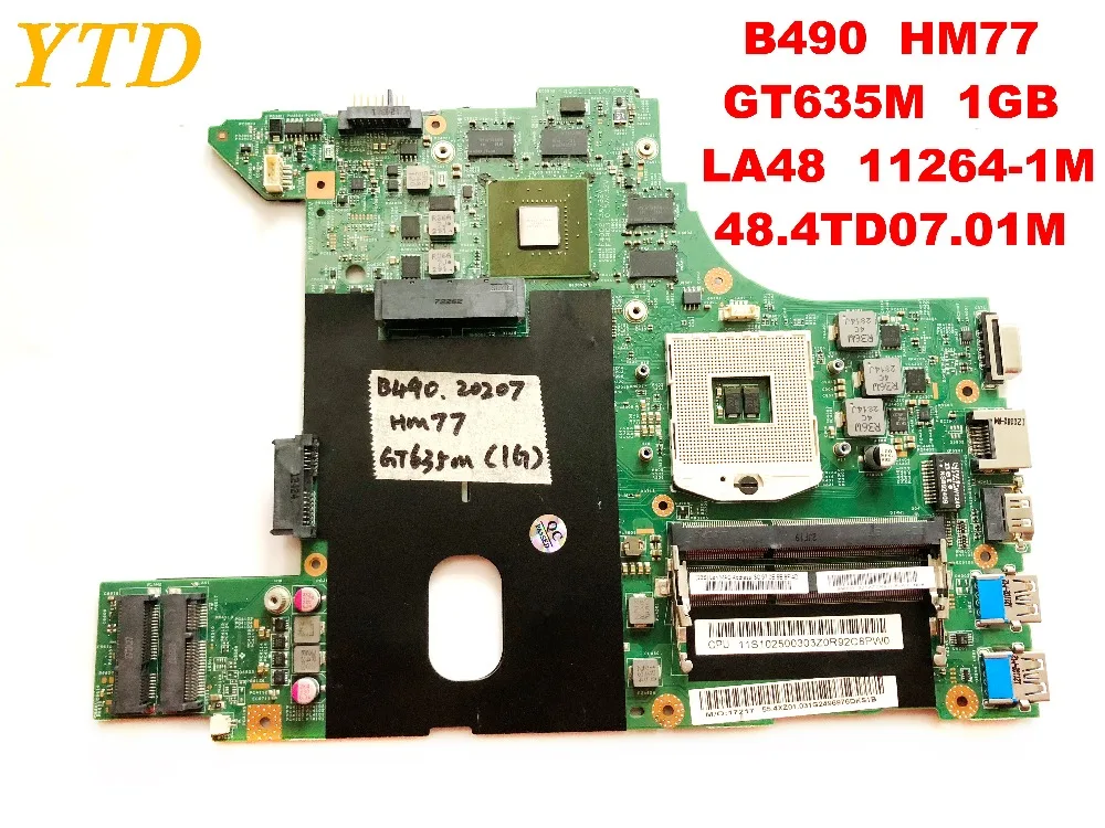 Original for lenovo B490 laptop motherboard B490 HM77 GT635M 1GB LA48 11264-1M 48.4TD07.01M tested good free shipping
Original for lenovo B490 laptop motherboard B490 HM77 GT635M 1GB LA48 11264-1M 48.4TD07.01M tested good free shipping