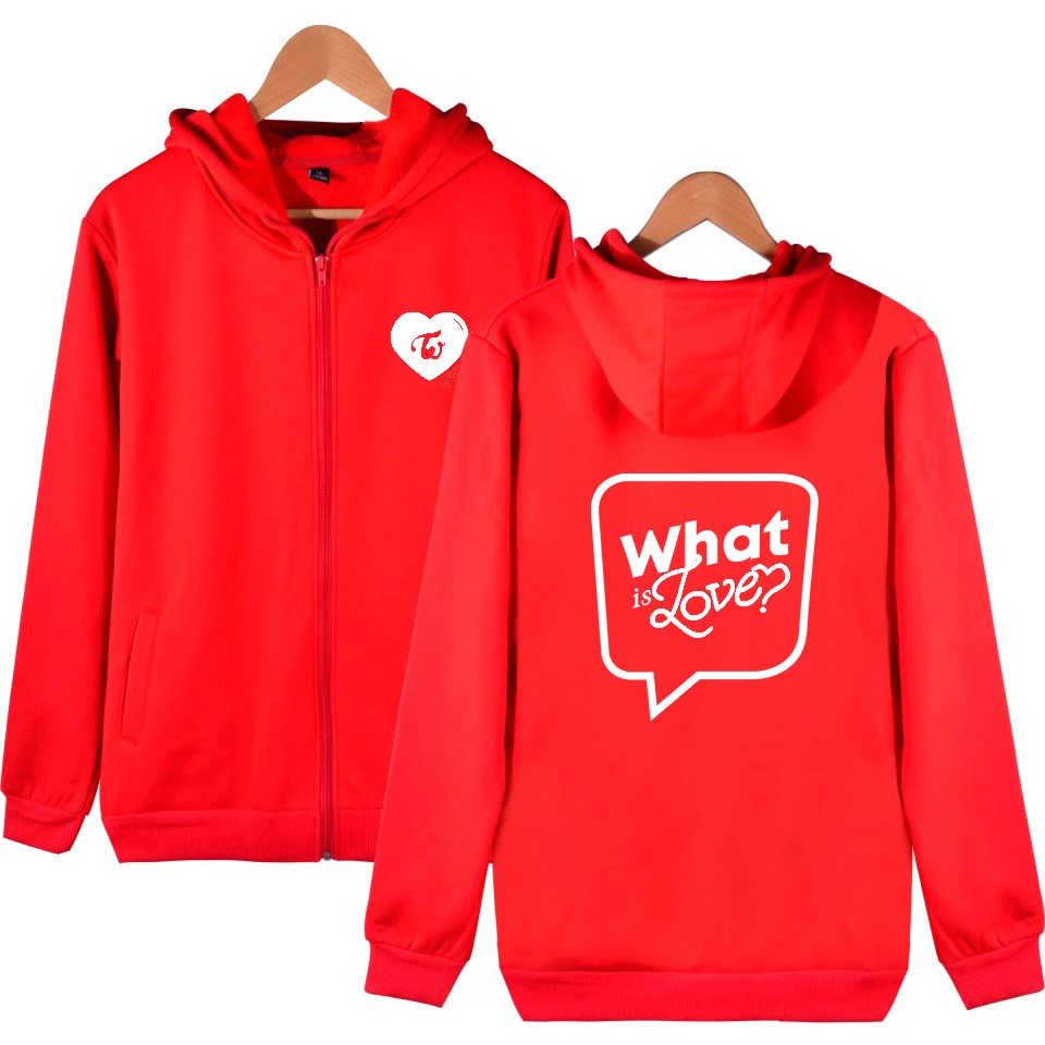 Twice what is love fashion kpop harajuku zipper men women hoodies jackets coat casual zip up long sleeve hooded sweatshirts tops
Twice what is love fashion kpop harajuku zipper men women hoodies jackets coat casual zip up long sleeve hooded sweatshirts tops