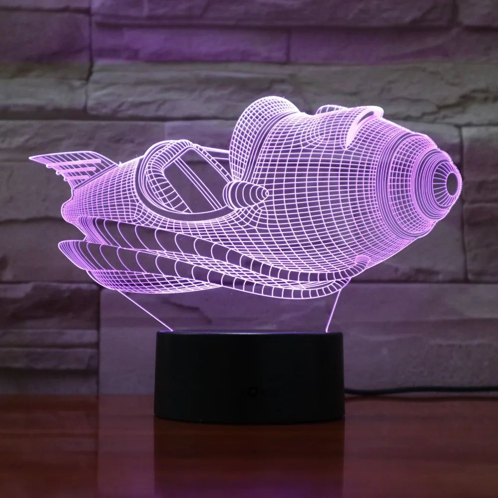 3D Novelty Time Air Plane 3D LED Light Decoration Gift Kid Holiday USB 7 Colors Change Lava Lamp Kids Hobbies Drop Shipping
3D Novelty Time Air Plane 3D LED Light Decoration Gift Kid Holiday USB 7 Colors Change Lava Lamp Kids Hobbies Drop Shipping
