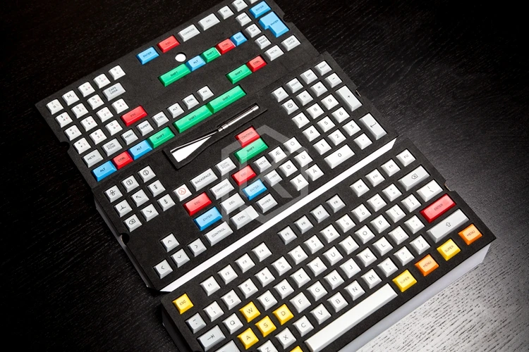 Клавиатура колпачки коробка eva 3 слоя Keycap Box 165 ключи 2 108 для комплект наличии