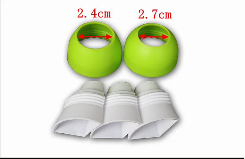 Nozzle Converter 2 size Tri-color Icing Piping Cream Coupler 3 Holes Cake Decoration Connector Fondant Cake Decorating Tools
Nozzle Converter 2 size Tri-color Icing Piping Cream Coupler 3 Holes Cake Decoration Connector Fondant Cake Decorating Tools