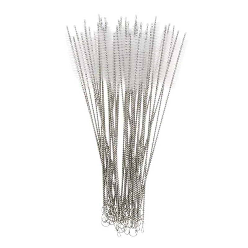 UPORS 50Pcs/Set Reusable Straw Brush Eco Friendly Stainless Steel Cleaner Brush for 6mm/12mm Straws Pipe Tube Cleaning Brushes
UPORS 50Pcs/Set Reusable Straw Brush Eco Friendly Stainless Steel Cleaner Brush for 6mm/12mm Straws Pipe Tube Cleaning Brushes