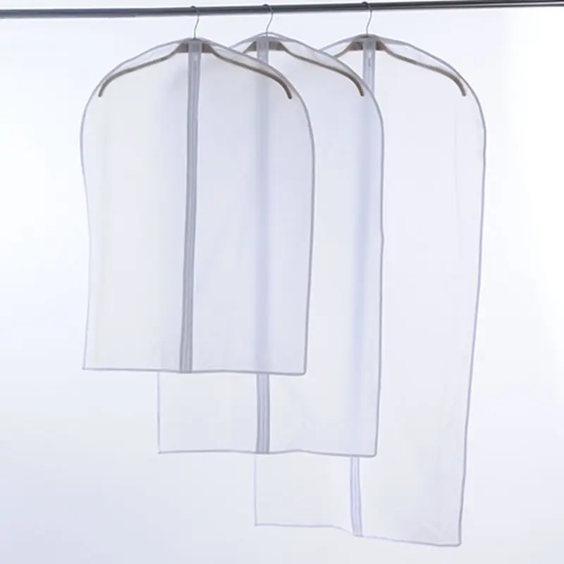 1PC PEVA translucent zipper can be washed clothes dust cover suit cover There are three sizes
1PC PEVA translucent zipper can be washed clothes dust cover suit cover There are three sizes