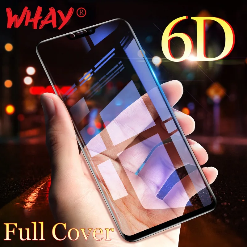 6D закаленное стекло для Vivo V15 V11 V17 Pro iQOO Neo Z5x полное покрытие Защитное экрана U10 V9 V11i