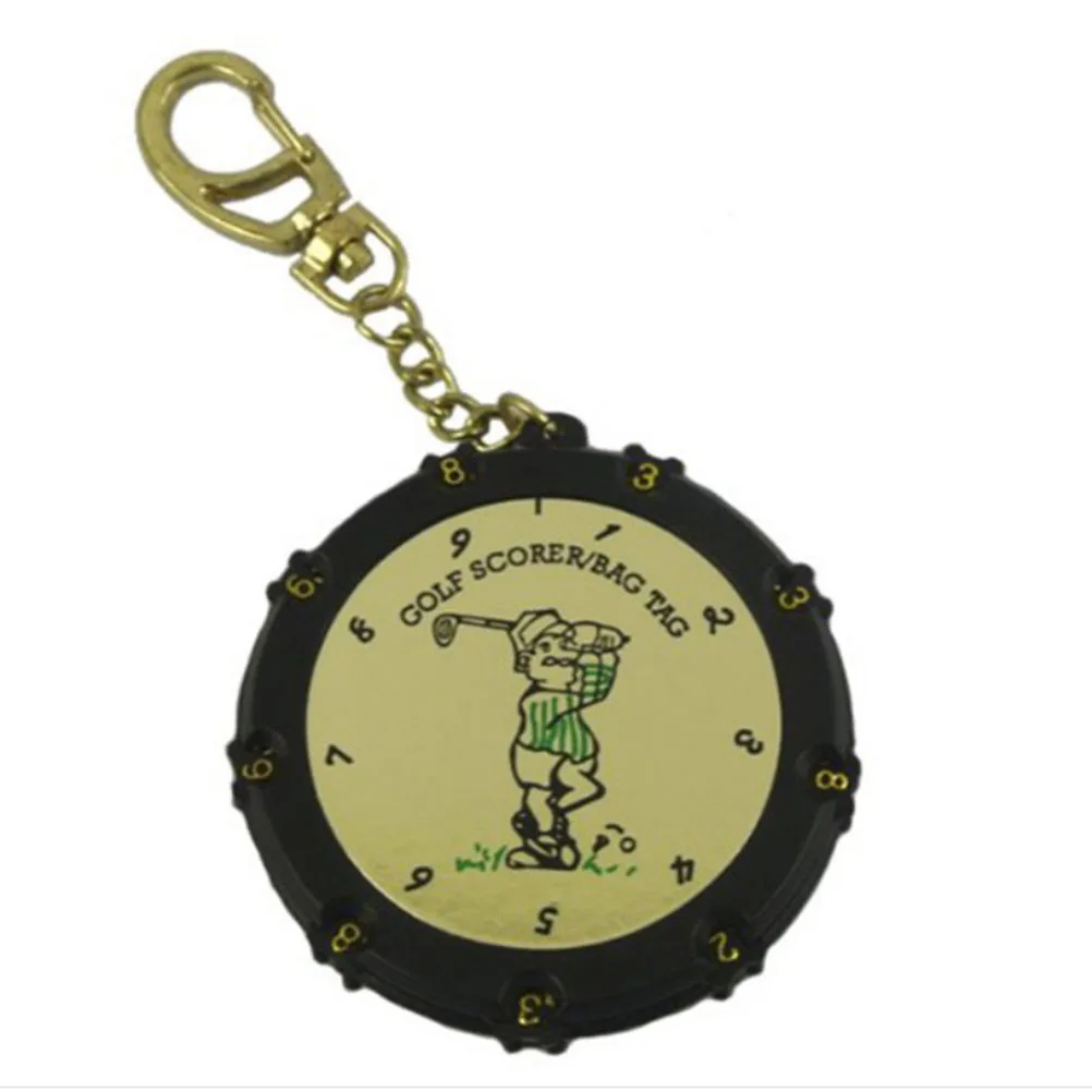 18 Hole Golf Stroke Score Shot Counter Keeper Scoring Bag Tag with Keychain 
18 Hole Golf Stroke Score Shot Counter Keeper Scoring Bag Tag with Keychain