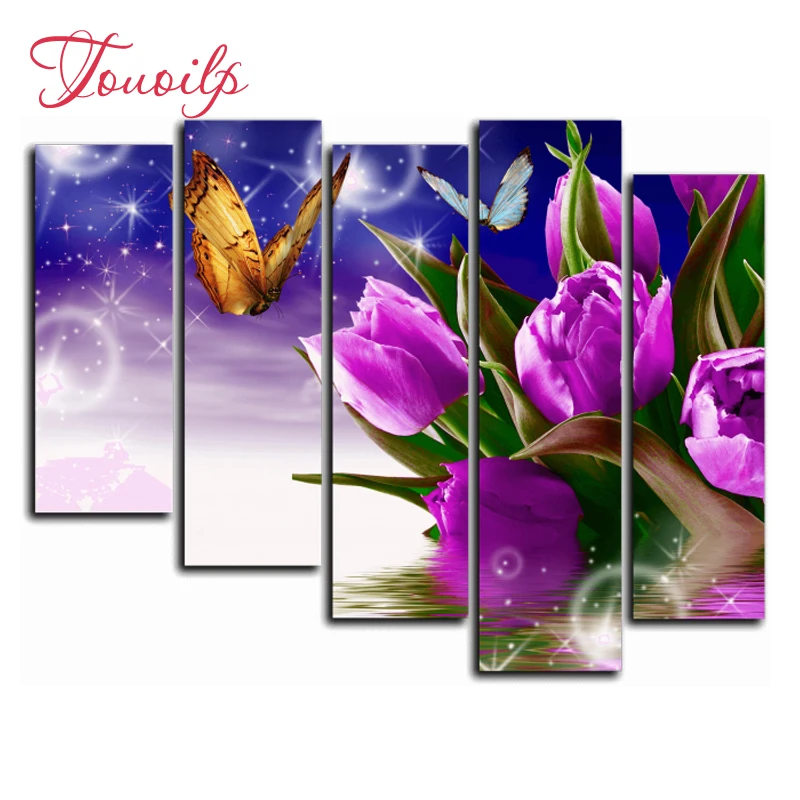 5pcs,Full,square&round Diamond Embroidery,5d Butterfly tulip Diamond Painting,Cross Stitch Diamond Mosaic,diamond pattern,Crafts
5pcs,Full,square&round Diamond Embroidery,5d Butterfly tulip Diamond Painting,Cross Stitch Diamond Mosaic,diamond pattern,Crafts
