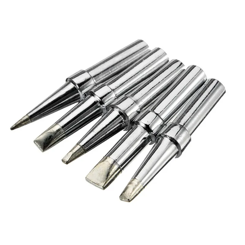 5Pcs Universial Lead Free Soldering Tip for WELLER Soldering Iron Station New
5Pcs Universial Lead Free Soldering Tip for WELLER Soldering Iron Station New
