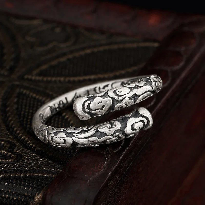 Coin, Antique, Matte, Auspicious Cloud, Golden Hoop, Ring, Sterling Silver, Opening, Ladies, And All Rings Wholesale.
Coin, Antique, Matte, Auspicious Cloud, Golden Hoop, Ring, Sterling Silver, Opening, Ladies, And All Rings Wholesale.