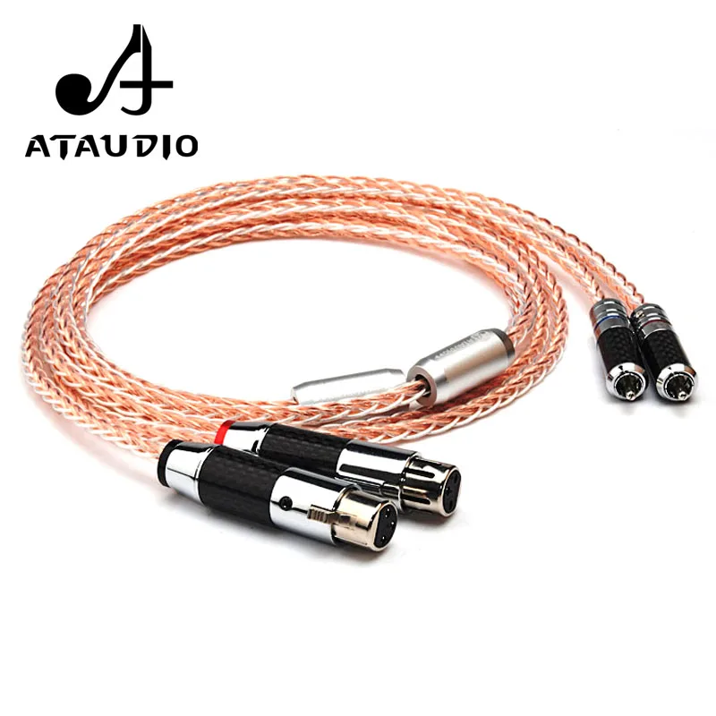 Кабель ATAUDIO Hi-Fi RCA/XLR 7N OCC серебристый и медный Hi-Fi 2XLR Female to 2RCA Male
Кабель ATAUDIO Hi-Fi RCA/XLR 7N OCC серебристый и медный Hi-Fi 2XLR Female to 2RCA Male