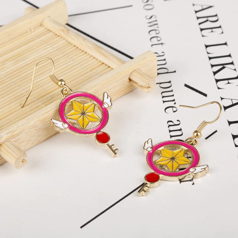 Hot Japan Anime Enamel Angle Wings Star Pearls Drop Earrings Cosplay Dangle Earrings Jewelry For Women Girl
Hot Japan Anime Enamel Angle Wings Star Pearls Drop Earrings Cosplay Dangle Earrings Jewelry For Women Girl