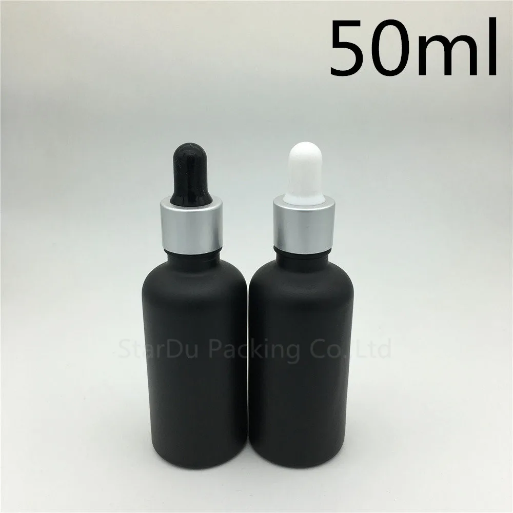 Free shipping 500pcs 50ml black frosted glass essential oil bottle with matt Silver aluminum ring dropper glass perfume bottle
Free shipping 500pcs 50ml black frosted glass essential oil bottle with matt Silver aluminum ring dropper glass perfume bottle