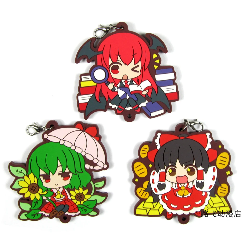 Аниме TouHou Project фигурку аниме модель Хакурей рейму Казами Yuuka Koakuma мобильный