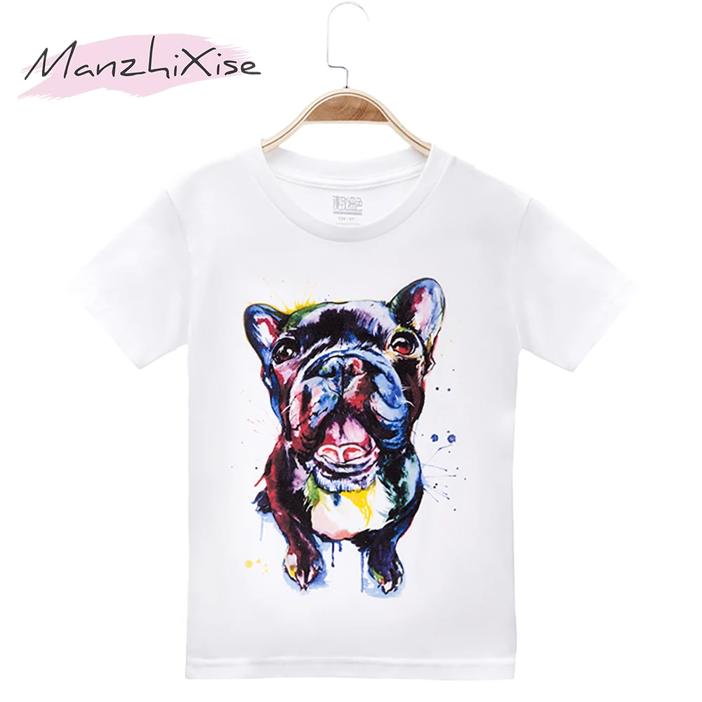 2019 Special Discount Children Clothing Kids T-shirts Prench Bulldog 100% Cotton Knitted Baby Clothes Child T Shirt Girls Top
2019 Special Discount Children Clothing Kids T-shirts Prench Bulldog 100% Cotton Knitted Baby Clothes Child T Shirt Girls Top