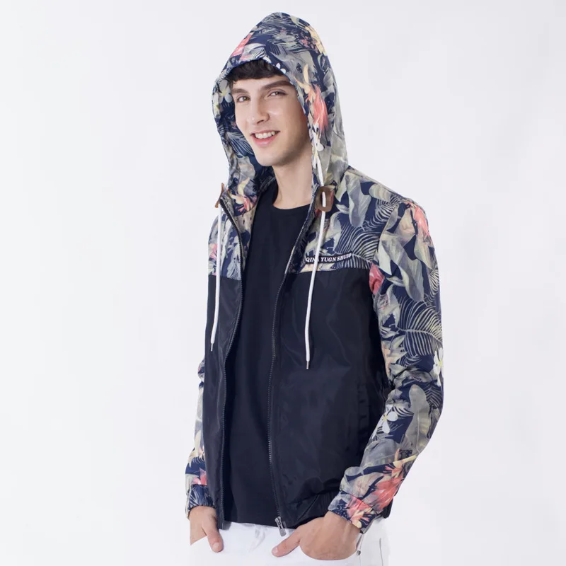 Vogue Nice New Jacket Mens Hip Hop Slim Fit Flowers Male Bomber Jacket Fashion Spring Autumn Men Hooded Coat M-6XL
Vogue Nice New Jacket Mens Hip Hop Slim Fit Flowers Male Bomber Jacket Fashion Spring Autumn Men Hooded Coat M-6XL