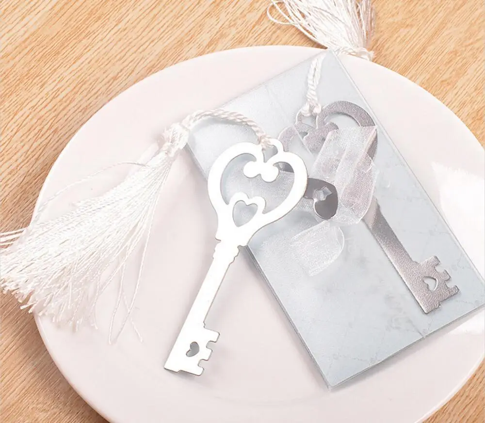 20pcs Special Stainless Steel Key Bookmark For Wedding Baby Shower Party Birthday Favor Gift
20pcs Special Stainless Steel Key Bookmark For Wedding Baby Shower Party Birthday Favor Gift
