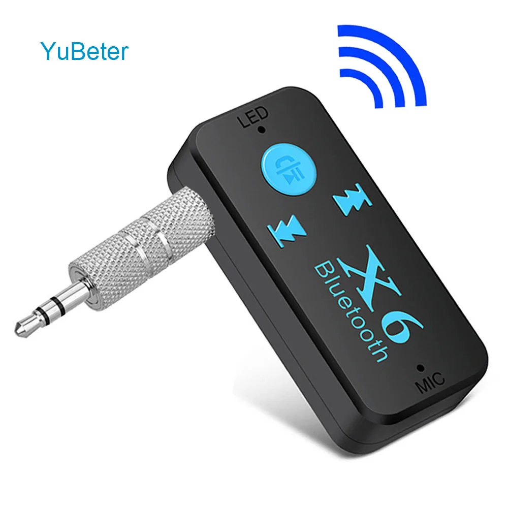 Беспроводной Bluetooth приемник YuBeter с поддержкой TF карты воспроизведение музыки 3 5