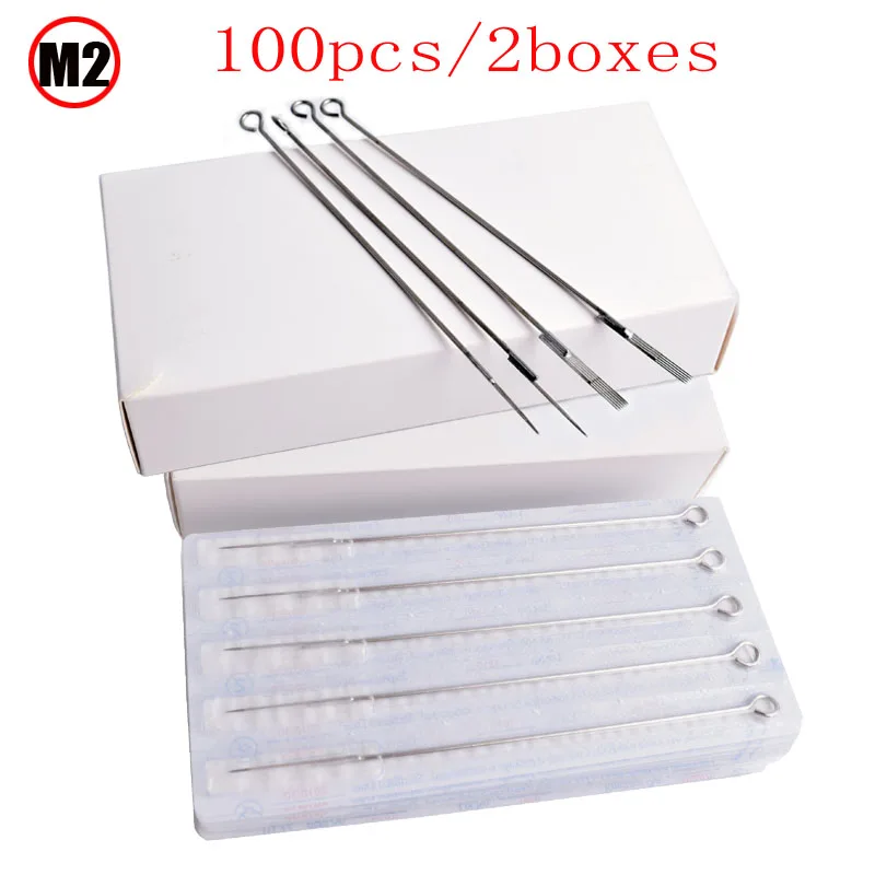 M2 100pcs Professional Tattoo Needles Disposable Sterilize Needles Embroidery Tattoo Needle Supply
M2 100pcs Professional Tattoo Needles Disposable Sterilize Needles Embroidery Tattoo Needle Supply