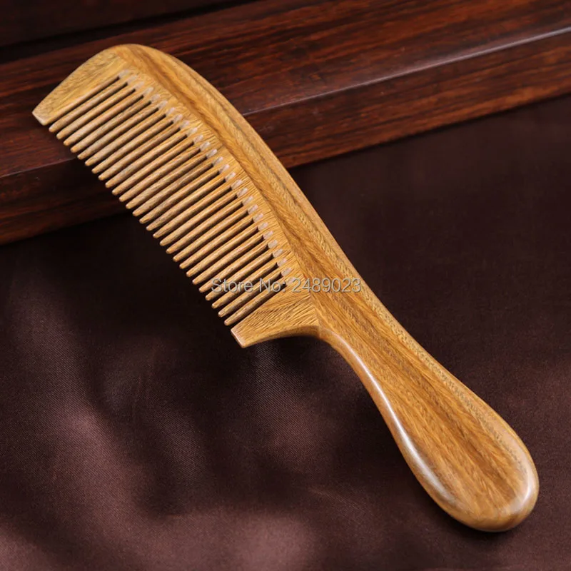 New Popular Natural Green Sandalwood Hair Comb Round Handle 18cm Length Excellent Quality
New Popular Natural Green Sandalwood Hair Comb Round Handle 18cm Length Excellent Quality