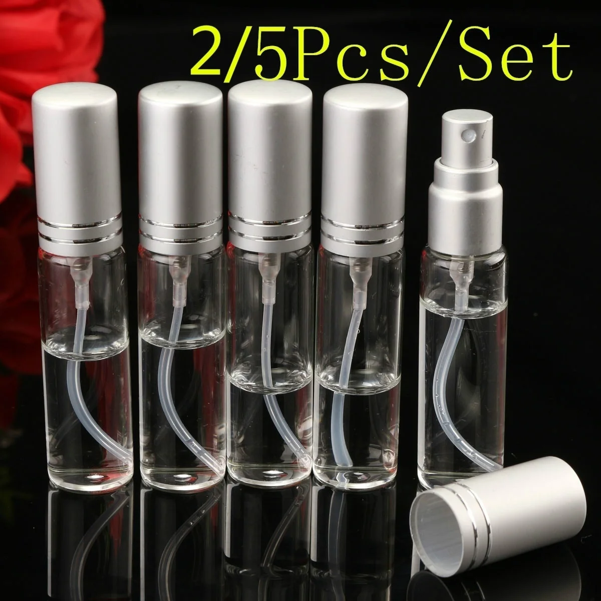 2/5Pcs 10ML Spray Bottle Small Glass Atomizer Perfume Portable Soap Dispenser Mini Liquid Tonic Oil Cosmetic Container
2/5Pcs 10ML Spray Bottle Small Glass Atomizer Perfume Portable Soap Dispenser Mini Liquid Tonic Oil Cosmetic Container