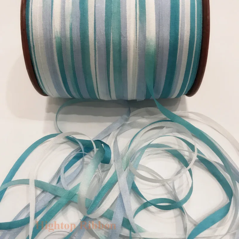4mm blue variegated color 100% pure silk woven double face silk ribbons for embroidery handcraft project,gift packing
4mm blue variegated color 100% pure silk woven double face silk ribbons for embroidery handcraft project,gift packing