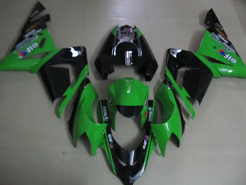 Комплект обтекателей для мотоцикла на заказ KAWASAKI Ninja ZX10R 04 05 ZX 10R 2004 2005 ABS зеленый