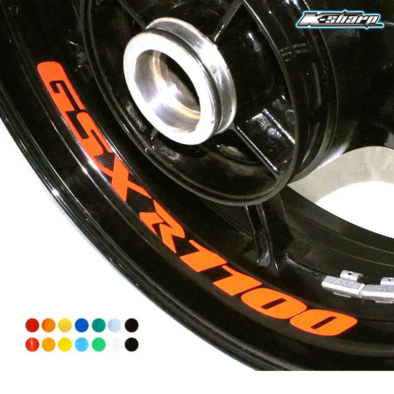 8 X CUSTOM INNER RIM DECALS WHEEL Reflective STICKERS STRIPES FIT SUZUKI GSXR 1100
8 X CUSTOM INNER RIM DECALS WHEEL Reflective STICKERS STRIPES FIT SUZUKI GSXR 1100