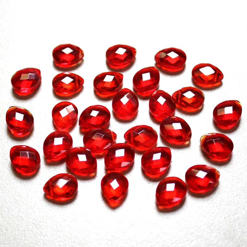 12X15mm 50pcs Red Drop Water Cross Hole loose faceted glass crystals beads bracelet Jewelry DIY Necklace Beads
12X15mm 50pcs Red Drop Water Cross Hole loose faceted glass crystals beads bracelet Jewelry DIY Necklace Beads