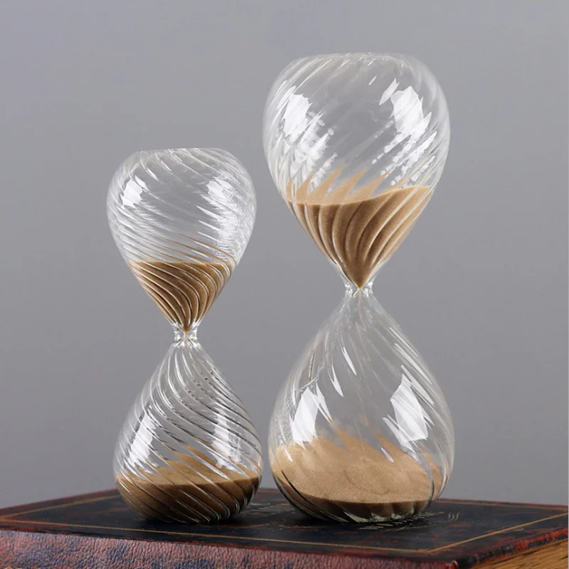 30 Minutes Thread Hourglass Hand-Blown Magnetic Sand Timer Clock Home Decoration Crafts Ampulheta Valentine's Day Present
30 Minutes Thread Hourglass Hand-Blown Magnetic Sand Timer Clock Home Decoration Crafts Ampulheta Valentine's Day Present