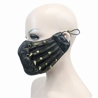 Adult Games New Arrival PU Leather Face Mask Rivet Party Cosplay Tools Punk Fashion Military Games Men Women Unisex
Adult Games New Arrival PU Leather Face Mask Rivet Party Cosplay Tools Punk Fashion Military Games Men Women Unisex