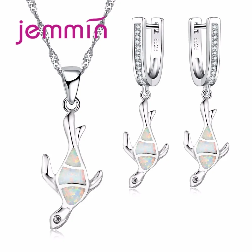 Turtle Design Jewelry Set High-Grade Shiny Opal Necklace Earrings Sets for Women Christmas Present
Turtle Design Jewelry Set High-Grade Shiny Opal Necklace Earrings Sets for Women Christmas Present