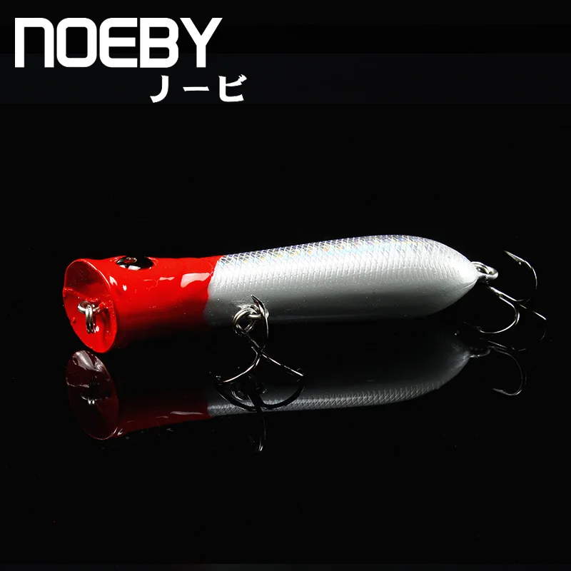 Рыболовная приманка Noeby 80 мм 11 5 г поппер с крючком VMC плавающая жесткая