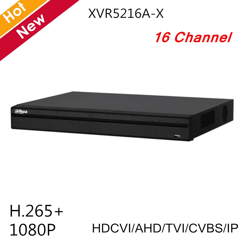 Оригинальный 16-канальный цифровой видеорегистратор Dahua XVR Penta-образный 1080P 2HDD H.265 +