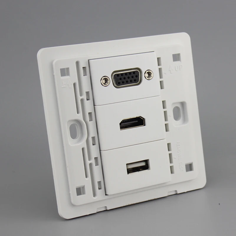 Высококачественная Внешняя рамка 86 мм с разъемом VGA HDMI USB мама-мама | Электроника