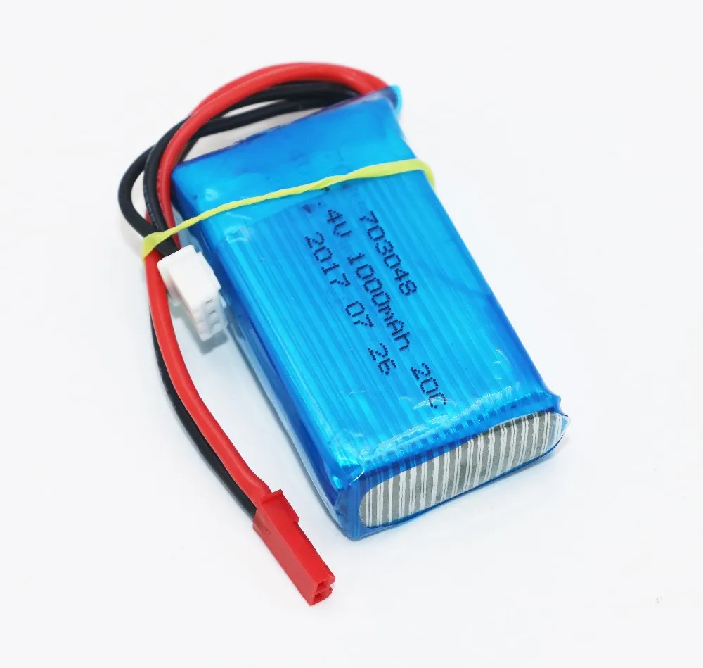 

3pcs/lot For WLtoys V262 V353 V912 Battery 7.4V 1000mAh 20C 2S Li-Po Battery for RC Helicopter Quadcopter wholesale