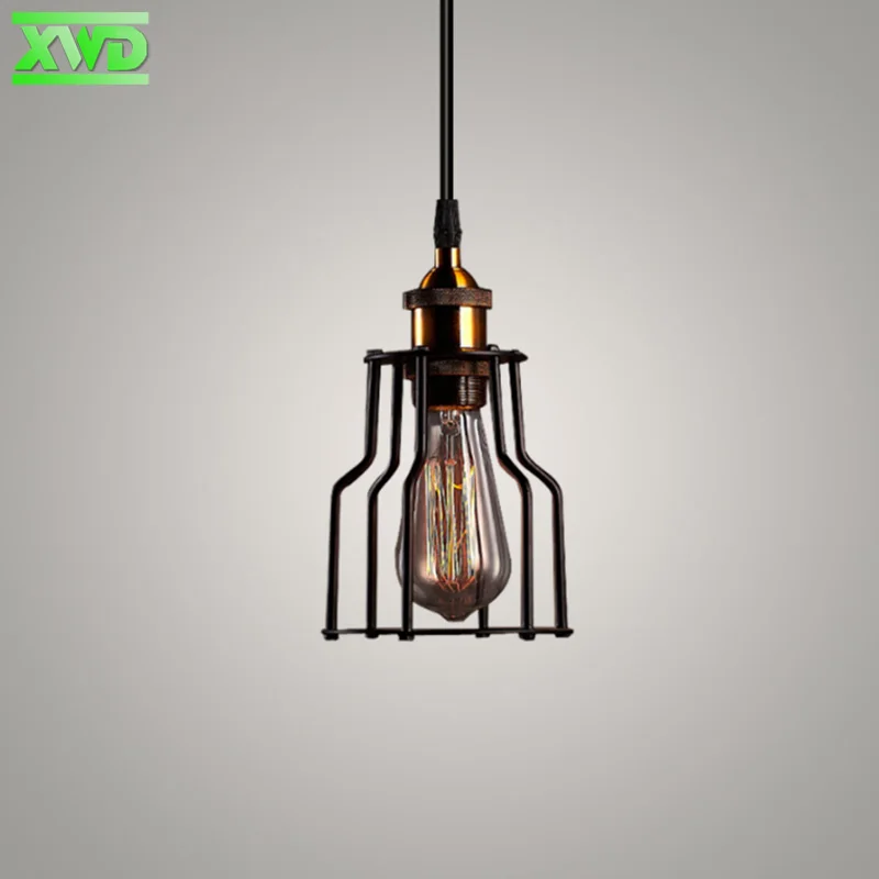 Vintage Single Head Iron Cage Painted Pendant Lamp E27 Lamp Holder 110-240V Bar/Parlor/Coffee House/Bookshop Lighting DW70
Vintage Single Head Iron Cage Painted Pendant Lamp E27 Lamp Holder 110-240V Bar/Parlor/Coffee House/Bookshop Lighting DW70