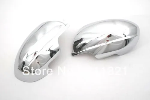 Стайлинг автомобиля хромированная боковая крышка зеркала для Mazda 2 / Demio 2008 2012|chrome