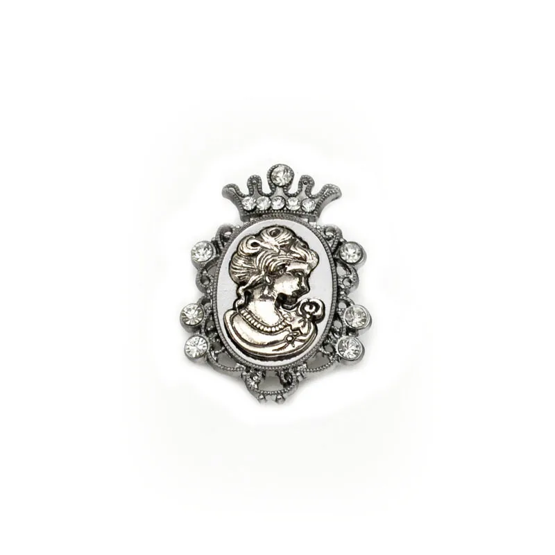 Men Jewelr Vintage Victoria Brooch Pin Rhinestone Crown Queen Head Portrait Brooches Corsage for Women Jewelry
Men Jewelr Vintage Victoria Brooch Pin Rhinestone Crown Queen Head Portrait Brooches Corsage for Women Jewelry