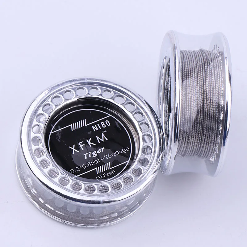 Нагревательная проволока XFKM 5m/roll NI80 26G Tiger Clapton для RDA RBA, переприспосабливаемый испаритель распылителя, катушка для вейпа, нагревательные про...
Нагревательная проволока XFKM 5m/roll NI80 26G Tiger Clapton для RDA RBA, переприспосабливаемый испаритель распылителя, катушка для вейпа, нагревательные про...