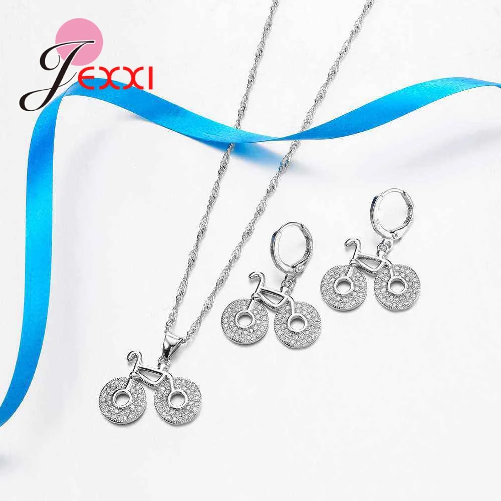 High Quality 925 Sterling Silver Earring Necklaces Set For Wedding Fashion CZ Zircon Party Jewelry Set Birthday Gifts
High Quality 925 Sterling Silver Earring Necklaces Set For Wedding Fashion CZ Zircon Party Jewelry Set Birthday Gifts