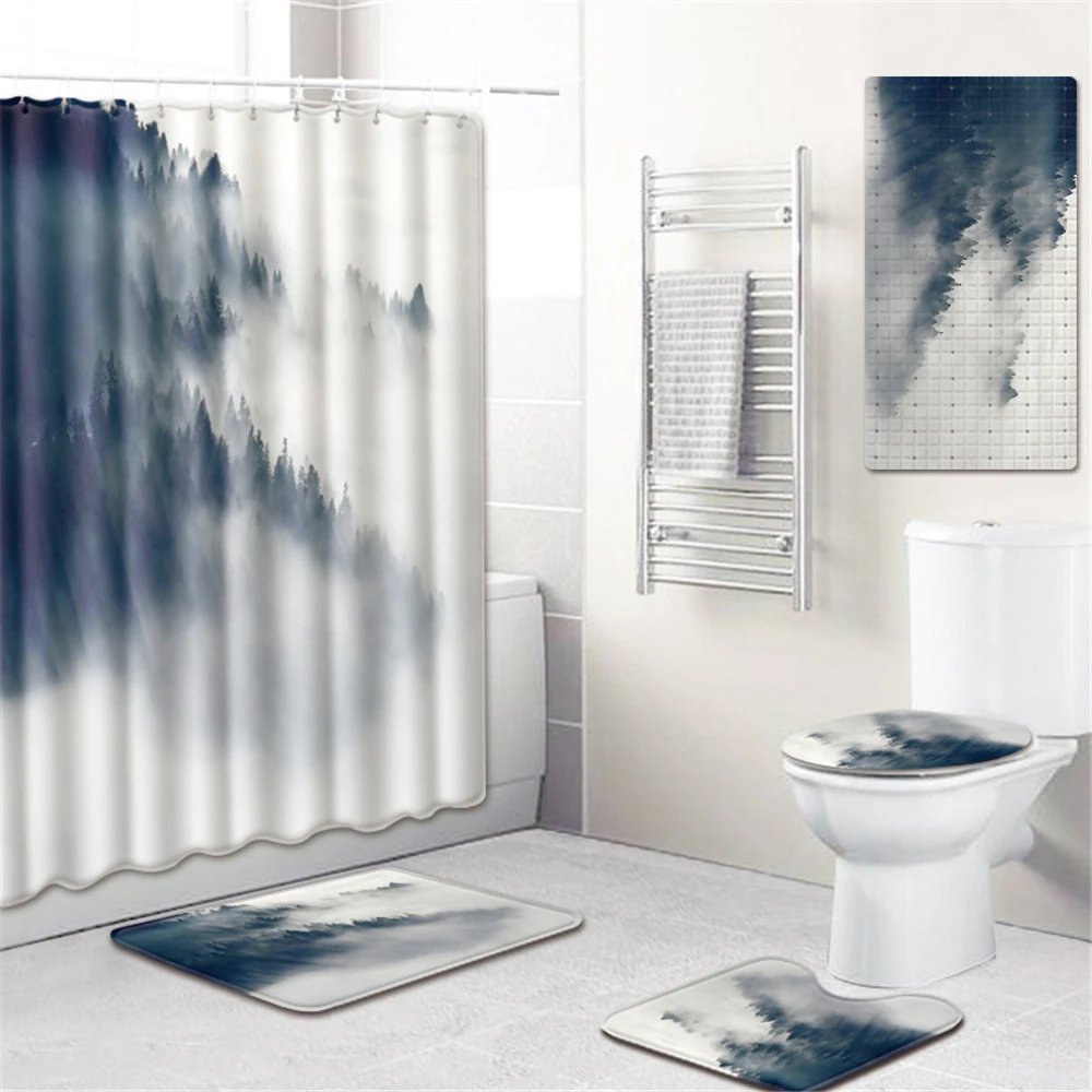 5 Pcs Night sky Shower Curtain/Bath Mat/Toilet Pad Set Character Pattern Anti-slip Toilet Pattern Carpet Flannel Bath Mat
5 Pcs Night sky Shower Curtain/Bath Mat/Toilet Pad Set Character Pattern Anti-slip Toilet Pattern Carpet Flannel Bath Mat