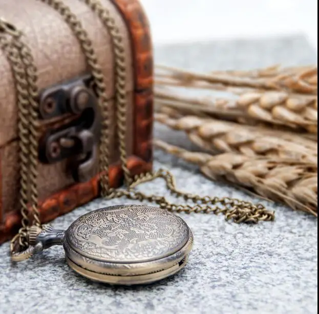 New Fashion quartz Bronze hollow out carving pendant students gift Necklace pocket watches
New Fashion quartz Bronze hollow out carving pendant students gift Necklace pocket watches