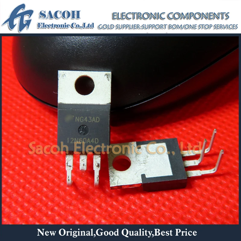 New original 10PCS/Lot HGTP12N60A4D 12N60A4D or HGTG12N60A4 12N60A4 TO-220 12A 600V Power IGBT
New original 10PCS/Lot HGTP12N60A4D 12N60A4D or HGTG12N60A4 12N60A4 TO-220 12A 600V Power IGBT
