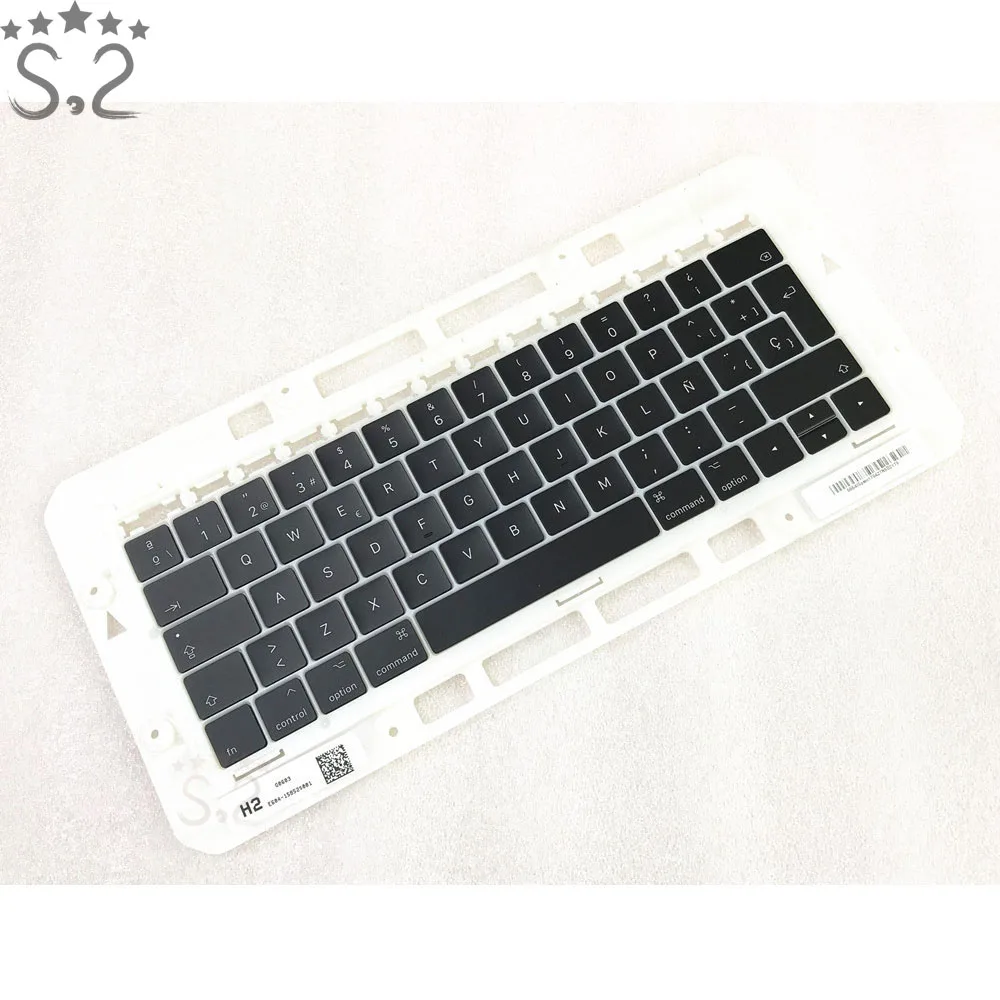 Испанская клавиатура для ноутбука Macbook Pro Retina 13,3 дюйма, 15,4 дюйма, A1706, A1707, замена клавиш клавиатуры, Espanol 2016, 2017
Испанская клавиатура для ноутбука Macbook Pro Retina 13,3 дюйма, 15,4 дюйма, A1706, A1707, замена клавиш клавиатуры, Espanol 2016, 2017