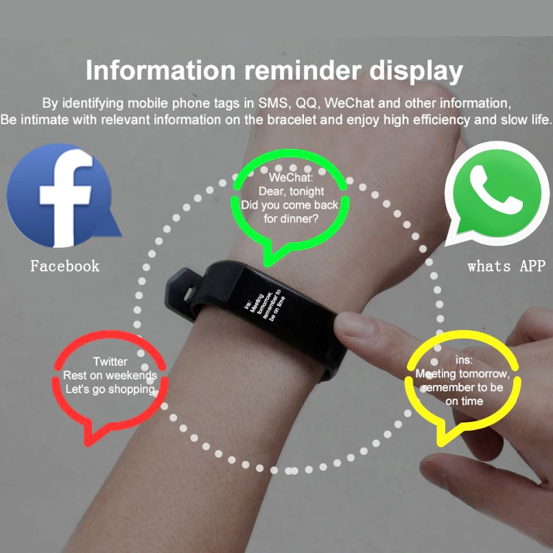 LIGE Waterproof Fitness Digital Watch Men Blood Pressure Monitor Pedometer OLED Color Touch Screen System Smart Sport Bracelet
LIGE Waterproof Fitness Digital Watch Men Blood Pressure Monitor Pedometer OLED Color Touch Screen System Smart Sport Bracelet