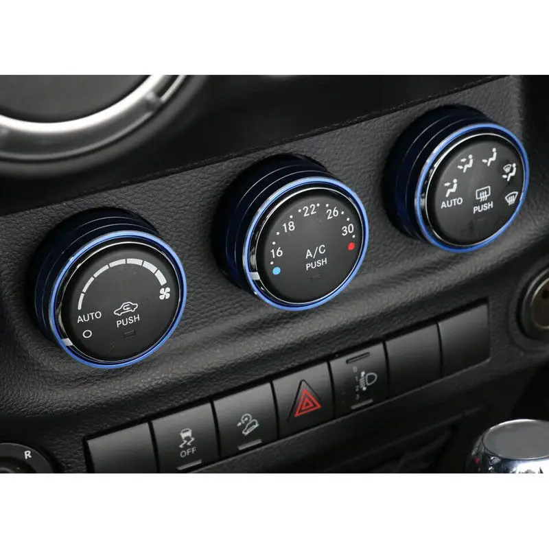 BBQ@FUKA New Blue AC Air Condition Switch Button Trim Ring For Jeep Wrangler Patriot Compass 2011 2012 2013 2014 2015 2016
BBQ@FUKA New Blue AC Air Condition Switch Button Trim Ring For Jeep Wrangler Patriot Compass 2011 2012 2013 2014 2015 2016