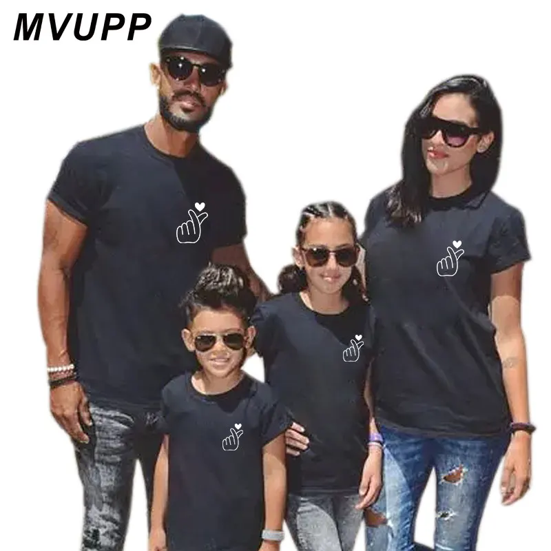 mommy and me matching clothes mother daughter family t shirt father son outfits mom baby clothing look haert love finger
mommy and me matching clothes mother daughter family t shirt father son outfits mom baby clothing look haert love finger