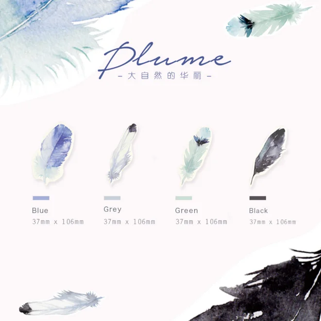 4 Pcs/set Kawaii Floating Feathers Memo Pads Paper Sticky Notes Notepad Cute Stationery Papeleria School Supplies Kids Gifts
4 Pcs/set Kawaii Floating Feathers Memo Pads Paper Sticky Notes Notepad Cute Stationery Papeleria School Supplies Kids Gifts