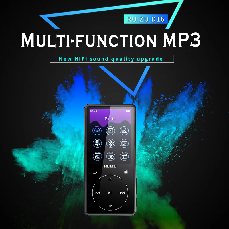 Mp3-плеер RUIZU D16 с Usb, 8 ГБ, 16 ГБ, 2,4 дюйма, цветной экран HD, Высококачественная видеомагнитола, Fm-радио, электронная книга, музыкальный плеер
Mp3-плеер RUIZU D16 с Usb, 8 ГБ, 16 ГБ, 2,4 дюйма, цветной экран HD, Высококачественная видеомагнитола, Fm-радио, электронная книга, музыкальный плеер