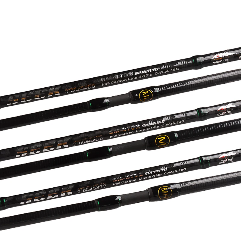 1.98m,2.1m,2.4m Spinning Fishing Rod 2 Section ML/M/MH Power Wood Root Hand IM8 Carbon Lure Rod Stick Vara De Pesca Olta Vara
1.98m,2.1m,2.4m Spinning Fishing Rod 2 Section ML/M/MH Power Wood Root Hand IM8 Carbon Lure Rod Stick Vara De Pesca Olta Vara